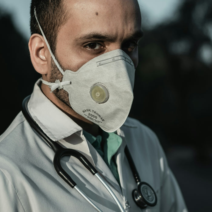 Doctor wearing a mask