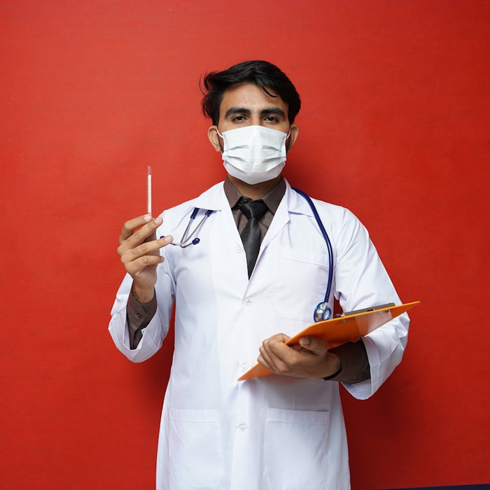 a doctor holding a stethoscope