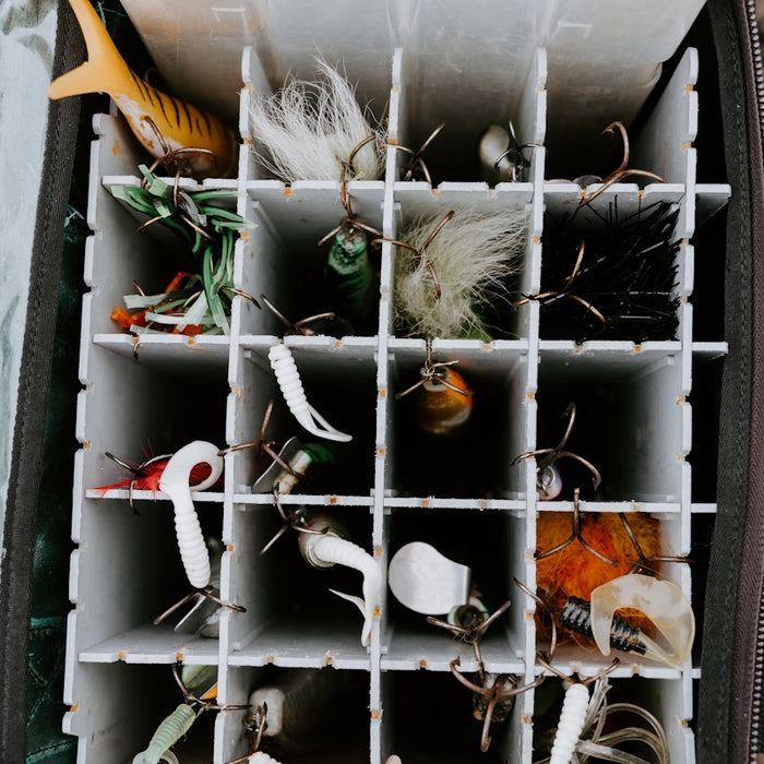 a suitcase filled with lots of different types of items