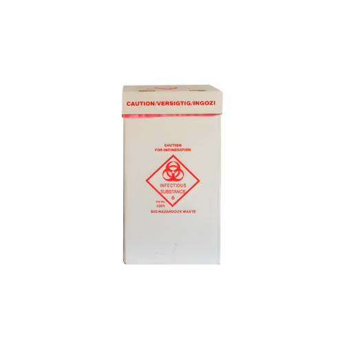 25L biohazard waste box with medical waste disposal for infectious healthcare waste