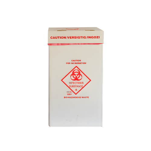 50L biohazard waste box with medical waste disposal for infectious healthcare waste
