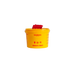 1L sharps container with medical waste disposal for needles and lancets
