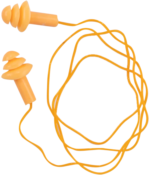 Reusable Ear Plug Orange Corded Pack 100p/ box
