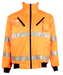 Hi Vis Orange Winter Bunny Jacket - MNE Waste Management