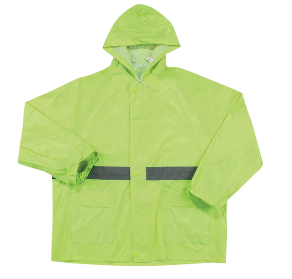 Drip-Dry Waterproof Rain Suit - Lime